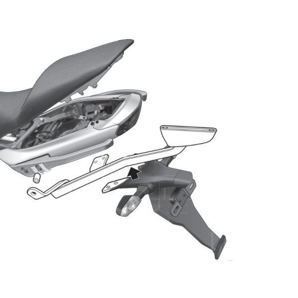 Shad Top Box Fitting Kit